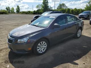 ✅ 2011 Chevrolet Cruze LS+ 1SB • VIN: 1G1PA5SH0B7233536 • Lot: 70453345. Listed on Copart with 55,791 mi. Free auction sales archive from the USA and detailed vehicle history report at DreamBid. Image 1.