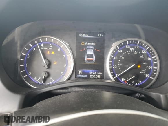 ✅ 2018 Infiniti Q60 Sport • VIN: JN1EV7EK7JM343198 • Лот: 65425765. Опубликован ранее на Copart с пробегом 49 221 миль. Бесплатный доступ к архиву аукционных продаж из США и подробный отчёт об истории автомобиля на DreamBid. Изображение 9.