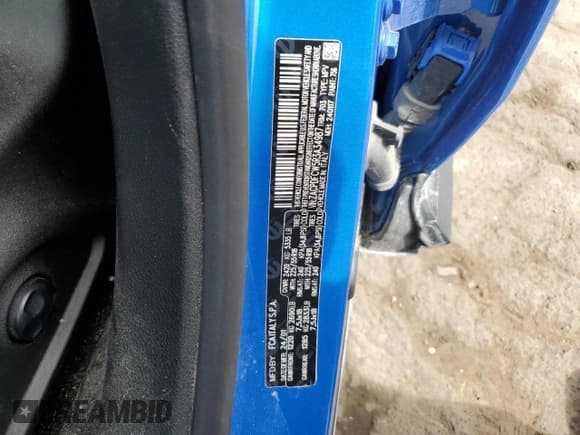 ✅ 2024 Dodge Hornet R/T • VIN: ZACPDFCW5R3A34987 • Lot: 80267175. Listed on Copart with 12,203 mi. Free auction sales archive from the USA and detailed vehicle history report at DreamBid. Image 12.