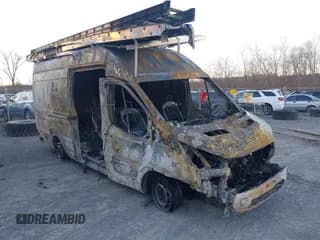 ✅ 2020 Ford Transit Cargo • VIN: 1FTBW3X86LKB81070 • Lot: 41264330. Listed on IAAI with 54,154 mi. Free auction sales archive from the USA and detailed vehicle history report at DreamBid. Image 1.