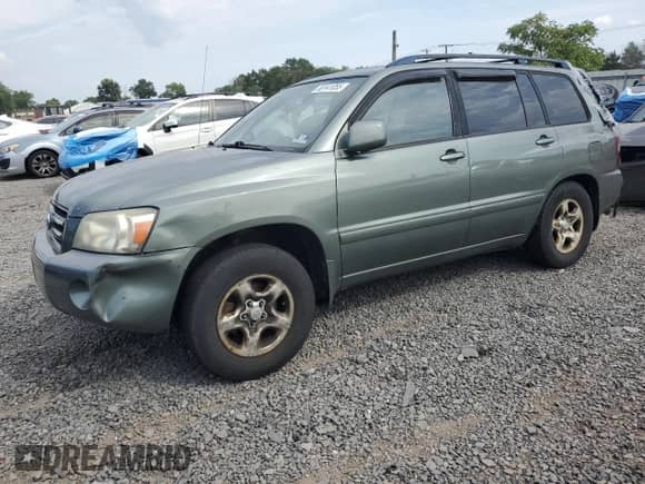2007 Toyota Highlander с VIN JTEGD21A170169262, выставлен на аукционе Copart как лот 80141055 с пробегом Не указан миль и Списание • Salvage title. История ставок и продаж доступна на DreamBid. Изображение 1.