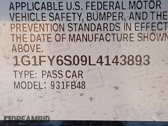 ✅ 2020 Chevrolet Bolt EV LT • VIN: 1G1FY6S09L4143893 • Lot: 41754850. Wystawiony na IAAI z przebiegiem 59 532 mil. Bezpłatny archiwum sprzedaży aukcyjnych z USA i szczegółowy raport historii pojazdu na DreamBid. Zdjęcie 9.