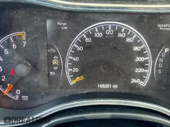 2014 Jeep Grand Cherokee Limited с VIN 1C4RJFBG6EC174937, выставлен на аукционе Copart как лот 91033295 с пробегом 168 221 миль миль и Чистый • Clean title. История ставок и продаж доступна на DreamBid. Изображение 7.