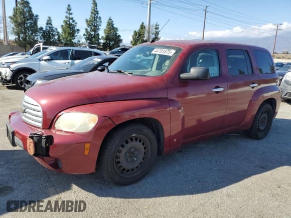 ✅ 2007 Chevrolet HHR LS • VIN: 3GNDA13DX7S601056 • Lot: 44701575. Listed on Copart with 149,225 mi. Free auction sales archive from the USA and detailed vehicle history report at DreamBid. Image 1.