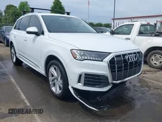 ✅ 2023 Audi Q7 Premium Plus • VIN: WA1LCBF71PD019481 • Lot: 42201866. Listed on IAAI with 23,144 mi. Free auction sales archive from the USA and detailed vehicle history report at DreamBid. Image 1.