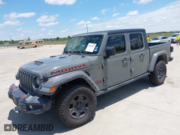 ✅ 2020 Jeep Gladiator Mojave • VIN: 1C6JJTEG3LL202639 • Лот: 42239807. Опубликован ранее на IAAI с пробегом 76 361 миль. Бесплатный доступ к архиву аукционных продаж из США и подробный отчёт об истории автомобиля на DreamBid. Изображение 2.