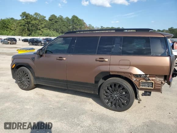 ✅ 2024 Hyundai Santa Fe Calligraphy • VIN: 5NMP54GL9RH053655 • Лот: 80542235. Опубликован ранее на Copart с пробегом 10 897 миль. Бесплатный доступ к архиву аукционных продаж из США и подробный отчёт об истории автомобиля на DreamBid. Изображение 2.