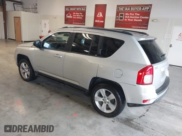 ✅ 2012 Jeep Compass Sport • VIN: 1C4NJCBA5CD626991 • Lot: 43732827. Listed on IAAI with 147,859 mi. Free auction sales archive from the USA and detailed vehicle history report at DreamBid. Image 3.