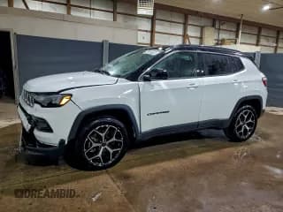 ✅ 2025 Jeep Compass Limited • VIN: 3C4NJDCN8ST624846 • Lot: 94930285. Listed on Copart with 3,259 mi. Free auction sales archive from the USA and detailed vehicle history report at DreamBid. Image 1.