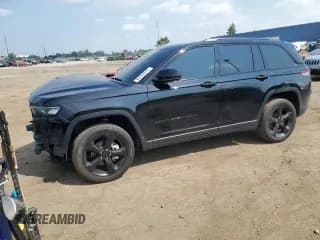 ✅ 2024 Jeep Grand Cherokee Limited • VIN: 1C4RJHBG0RC169279 • Лот: 65764075. Опубликован ранее на Copart с пробегом 32 308 миль. Бесплатный доступ к архиву аукционных продаж из США и подробный отчёт об истории автомобиля на DreamBid. Изображение 1.