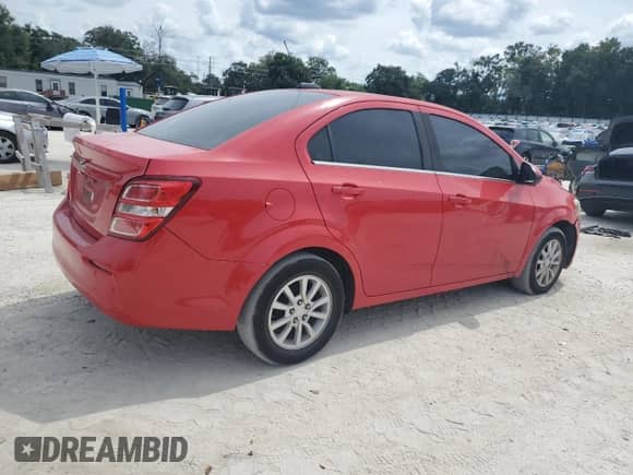 ✅ 2017 Chevrolet Sonic LT • VIN: 1G1JD5SH4H4124603 • Lot: 80303385. Listed on Copart with 148,488 mi. Free auction sales archive from the USA and detailed vehicle history report at DreamBid. Image 3.