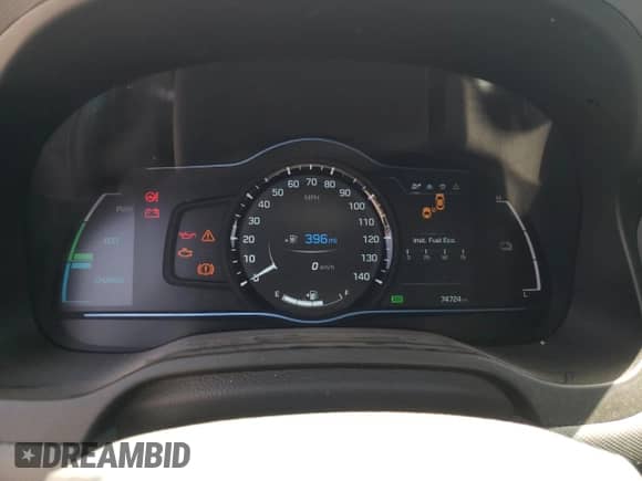 2017 Hyundai Ioniq SEL с VIN KMHC75LC1HU032340, выставлен на аукционе Copart как лот 53063934 с пробегом 74 724 миль миль и Списание • Salvage title. История ставок и продаж доступна на DreamBid. Изображение 9.