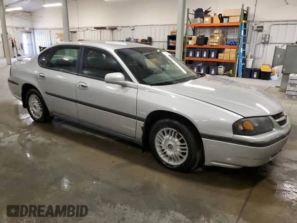 2000 Chevrolet Impala with VIN 2G1WF55K3Y9171464, listed as a Copart auction lot 54019295 with 67,553 mi miles and Salvage title. Bid and sale history available at DreamBid. Image 4.