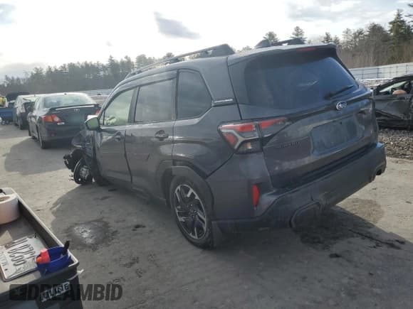 ✅ 2025 Subaru Forester Limited • VIN: JF2SLDNC5SH443423 • Lot: 50396375. Listed on Copart with Not provided. Free auction sales archive from the USA and detailed vehicle history report at DreamBid. Image 2.