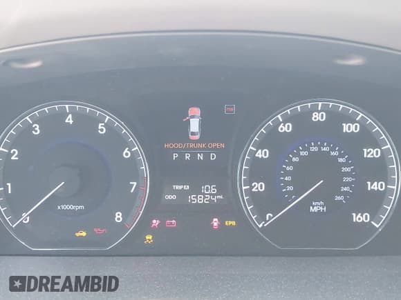 ✅ 2012 Hyundai Equus Ultimate • VIN: KMHGH4JH1CU054273 • Lot: 42386789. Listed on IAAI with 15,824 mi. Free auction sales archive from the USA and detailed vehicle history report at DreamBid. Image 7.