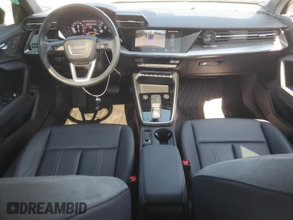 ✅ 2023 Audi A3 Premium Plus • VIN: WAUBUDGY6PA132312 • Lot: 71165924. Listed on Copart with 12,834 mi. Free auction sales archive from the USA and detailed vehicle history report at DreamBid. Image 8.