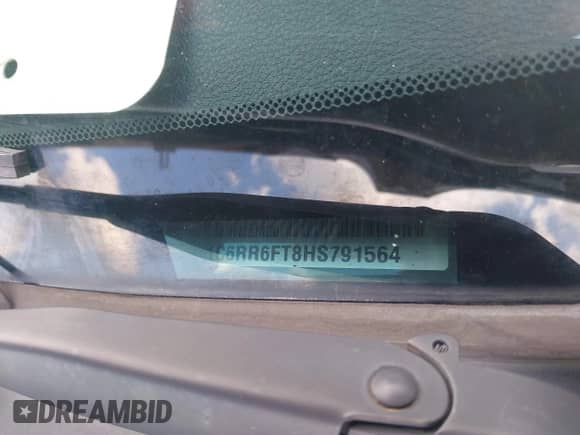 2017 Ram 1500 Express с VIN 1C6RR6FT8HS791564, выставлен на аукционе IAAI как лот 42263971 с пробегом 78 431 миль миль и . История ставок и продаж доступна на DreamBid. Изображение 9.