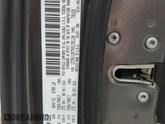 2010 Dodge 1500 ST с VIN 1D7RV1GP7AS135120, выставлен на аукционе Copart как лот 82037144 с пробегом 155 680 миль миль и Списание • Salvage title. История ставок и продаж доступна на DreamBid. Изображение 13.