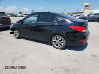 2017 Hyundai Accent SE with VIN KMHCT4AE0HU251641, listed as a Copart auction lot 70236655 with 91,272 mi miles and Non repairable. Bid and sale history available at DreamBid. Image 2.