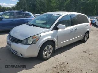 ✅ 2008 Nissan Quest • VIN: 5N1BV28U68N107450 • Lot: 70590145. Wystawiony na Copart z przebiegiem 111 766 mil. Bezpłatny archiwum sprzedaży aukcyjnych z USA i szczegółowy raport historii pojazdu na DreamBid. Zdjęcie 1.
