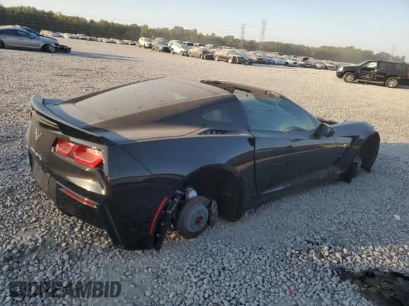 2019 Chevrolet Corvette 1LT z VIN 1G1YB2D73K5123693, wystawiony jako Copart lot #75279184 z przebiegiem Nie podano mil oraz Szkoda całkowita • Salvage title. Historia ofert i sprzedaży dostępna na DreamBid. Obrazek 3.