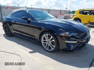✅ 2021 Ford Mustang EcoBoost • VIN: 1FA6P8TH7M5137814 • Lot: 43391959. Listed on IAAI with 39,702 mi. Free auction sales archive from the USA and detailed vehicle history report at DreamBid. Image 1.