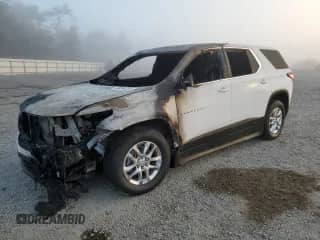 2022 Chevrolet Traverse LS с VIN 1GNERLKW8NJ107918, выставлен на аукционе Copart как лот 44746105 с пробегом Не указан миль и На запчасти • Non repairable. История ставок и продаж доступна на DreamBid. Изображение 1.