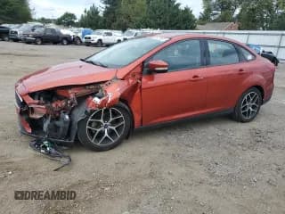 ✅ 2018 Ford Focus SEL • VIN: 1FADP3H28JL280521 • Лот: 85476695. Опубликован ранее на Copart с пробегом 90 644 миль. Бесплатный доступ к архиву аукционных продаж из США и подробный отчёт об истории автомобиля на DreamBid. Изображение 1.