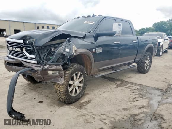 ✅ 2018 Ram 2500 Limited • VIN: 3C6UR5GL8JG157042 • Lot: 60539585. Listed on Copart with 85,760 mi. Free auction sales archive from the USA and detailed vehicle history report at DreamBid. Image 1.