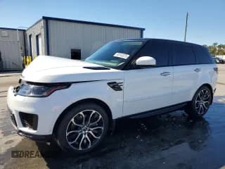 ✅ 2022 Land Rover Range Rover Sport HSE Silver Edition • VIN: SALWR2SU8NA218242 • Lot: 90743375. Listed on Copart with 34,993 mi. Free auction sales archive from the USA and detailed vehicle history report at DreamBid. Image 1.