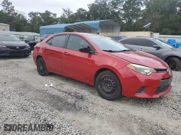 ✅ 2016 Toyota Corolla L • VIN: 2T1BURHE1GC584197 • Lot: 82377625. Listed on Copart with Not provided. Free auction sales archive from the USA and detailed vehicle history report at DreamBid. Image 4.