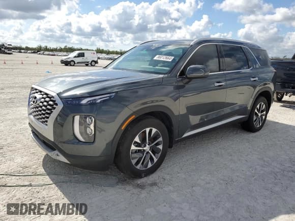 ✅ 2022 Hyundai Palisade SEL • VIN: KM8R24HE8NU448362 • Лот: 86012664. Опубликован ранее на Copart с пробегом 28 598 миль. Бесплатный доступ к архиву аукционных продаж из США и подробный отчёт об истории автомобиля на DreamBid. Изображение 1.