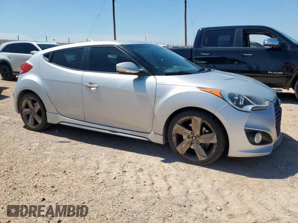 2015 Hyundai Veloster Turbo R-Spec z VIN KMHTC6AE5FU237176, wystawiony jako Copart lot #60752925 z przebiegiem 80 702 mil mil oraz Szkoda całkowita • Salvage title. Historia ofert i sprzedaży dostępna na DreamBid. Obrazek 4.