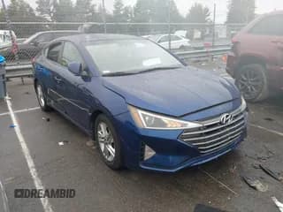 ✅ 2020 Hyundai Elantra SEL • VIN: 5NPD84LF5LH595016 • Lot: 43328251. Listed on IAAI with 164,655 mi. Free auction sales archive from the USA and detailed vehicle history report at DreamBid. Image 1.
