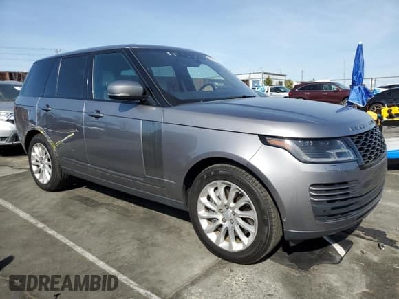 ✅ 2021 Land Rover Range Rover • VIN: SALGS4RY0MA437160 • Lot: 49824225. Listed on Copart with 44,023 mi. Free auction sales archive from the USA and detailed vehicle history report at DreamBid. Image 4.