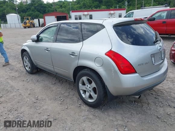 ✅ 2003 Nissan Murano SE • VIN: JN8AZ08W43W214000 • Lot: 42274384. Wystawiony na IAAI z przebiegiem 98 927 mil. Bezpłatny archiwum sprzedaży aukcyjnych z USA i szczegółowy raport historii pojazdu na DreamBid. Zdjęcie 3.
