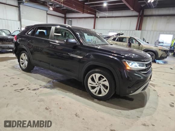✅ 2021 Volkswagen Atlas SEL • VIN: 1V2BE2CA9MC210058 • Lot: 93193785. Listed on Copart with 53,345 mi. Free auction sales archive from the USA and detailed vehicle history report at DreamBid. Image 4.