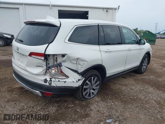 ✅ 2021 Honda Pilot EX-L • VIN: 5FNYF6H56MB064149 • Лот: 42872341. Опубликован ранее на IAAI с пробегом 75 886 миль. Бесплатный доступ к архиву аукционных продаж из США и подробный отчёт об истории автомобиля на DreamBid. Изображение 4.