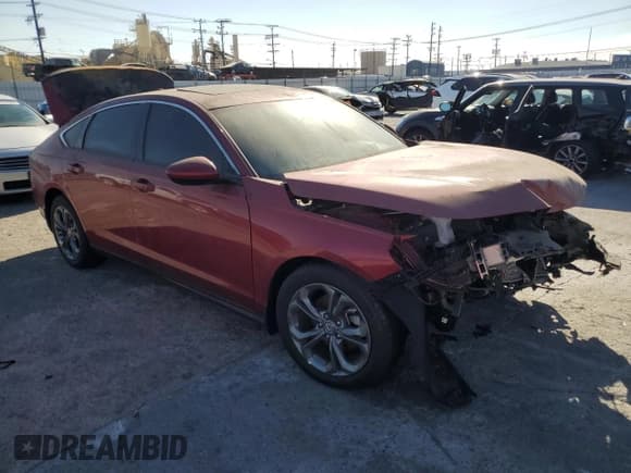 ✅ 2024 Honda Accord EX • VIN: 1HGCY1F37RA019778 • Lot: 88169695. Listed on Copart with Not provided. Free auction sales archive from the USA and detailed vehicle history report at DreamBid. Image 4.
