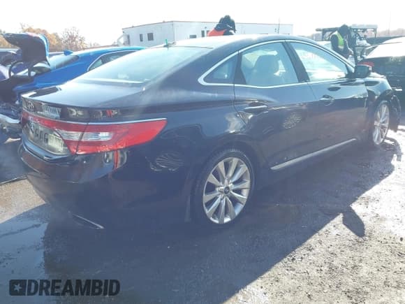 ✅ 2012 Hyundai Azera • VIN: KMHFH4JG9CA195063 • Lot: 43578936. Listed on IAAI with 167,928 mi. Free auction sales archive from the USA and detailed vehicle history report at DreamBid. Image 4.