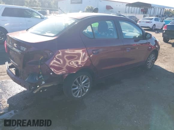 ✅ 2019 Mitsubishi Mirage ES • VIN: ML32F3FJ2KHF06089 • Lot: 43444166. Listed on IAAI with 60,051 mi. Free auction sales archive from the USA and detailed vehicle history report at DreamBid. Image 4.