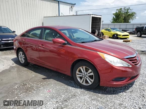 2012 Hyundai Sonata GLS with VIN 5NPEB4AC3CH417071, listed as a Copart auction lot 57846555 with Not provided miles and Clean title. Bid and sale history available at DreamBid. Image 4.