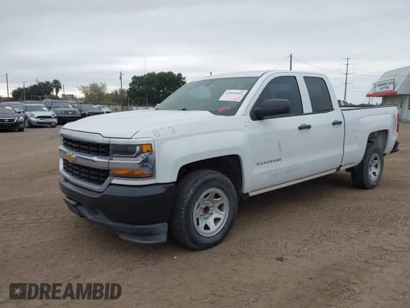 ✅ 2018 Chevrolet Silverado 1500 Work Truck • VIN: 1GCRCNEHXJZ348248 • Lot: 43656045. Listed on IAAI with 42,312 mi. Free auction sales archive from the USA and detailed vehicle history report at DreamBid. Image 2.
