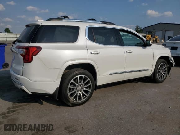 ✅ 2021 GMC Acadia Denali • VIN: 1GKKNXLSXMZ191853 • Lot: 56294855. Listed on Copart with 90,090 mi. Free auction sales archive from the USA and detailed vehicle history report at DreamBid. Image 3.