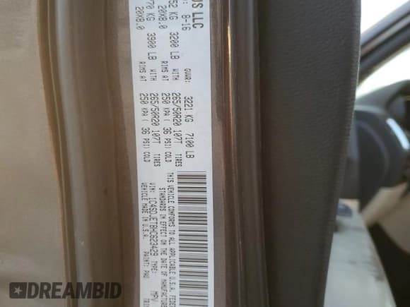 ✅ 2017 Dodge Durango Citadel Anodized Platinum • VIN: 1C4SDJET8HC623429 • Lot: 81986444. Listed on Copart with 155,743 mi. Free auction sales archive from the USA and detailed vehicle history report at DreamBid. Image 13.