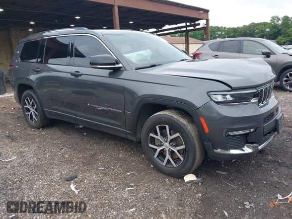 ✅ 2023 Jeep Grand Cherokee Limited • VIN: 1C4RJKBG4P8885521 • Lot: 42712843. Listed on IAAI with 52,432 mi. Free auction sales archive from the USA and detailed vehicle history report at DreamBid. Image 1.
