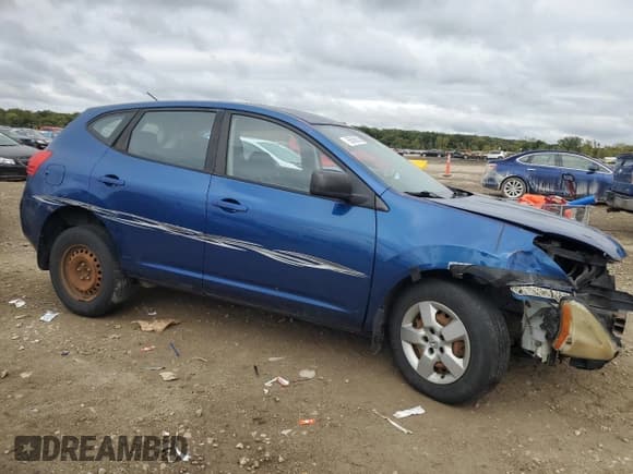 ✅ 2009 Nissan Rogue S • VIN: JN8AS58T69W049499 • Lot: 85588635. Listed on Copart with Not provided. Free auction sales archive from the USA and detailed vehicle history report at DreamBid. Image 4.