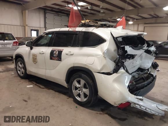 ✅ 2020 Toyota Highlander LE • VIN: 5TDZZRAHXLS503252 • Lot: 41577001. Wystawiony na IAAI z przebiegiem 193 800 mil. Bezpłatny archiwum sprzedaży aukcyjnych z USA i szczegółowy raport historii pojazdu na DreamBid. Zdjęcie 3.