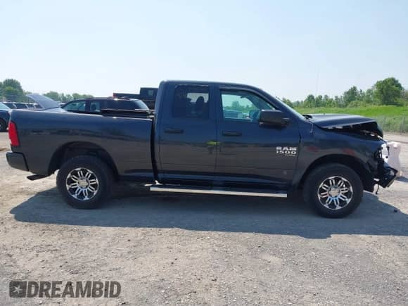 2019 Ram 1500 Tradesman with VIN 1C6RR7FG4KS624571, listed as a IAAI auction lot 42463369 with 53,065 mi miles and . Bid and sale history available at DreamBid. Image 14.