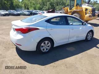 2016 Hyundai Elantra SE with VIN 5NPDH4AE5GH664349, listed as a IAAI auction lot 43062522 with 86,930 mi miles and . Bid and sale history available at DreamBid. Image 4.